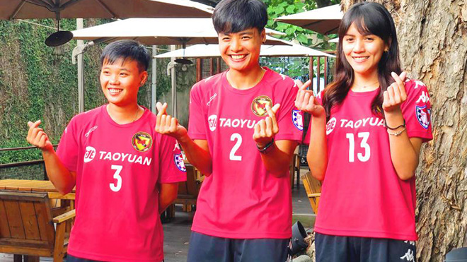 Pitsamai Sornsai đang đầu quân cho CLB Inter Taoyuan là tuyển thủ nữ Thái Lan đầu tiên chơi bóng ở nước ngoài