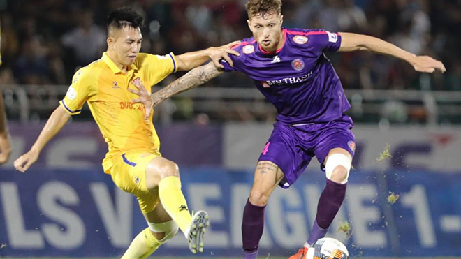 bóng đá Việt Nam, tin tức bóng đá, bong da, tin bong da, HLV Vũ Tiến Thành, Hà Nội FC, Sài Gòn FC, Hà Nội vs Sài Gòn, lịch thi đấu V League, BXH V League