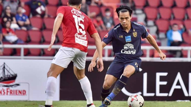Đã 2 trận đấu giao hữu ĐTQG Thái Lan đều không thắng đối thủ trong nước
