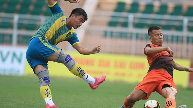 Đội bóng của cựu sao U19 Việt Nam Trần Thành GM Holdings là những người có niềm vui chung cuộc. Ảnh: DV