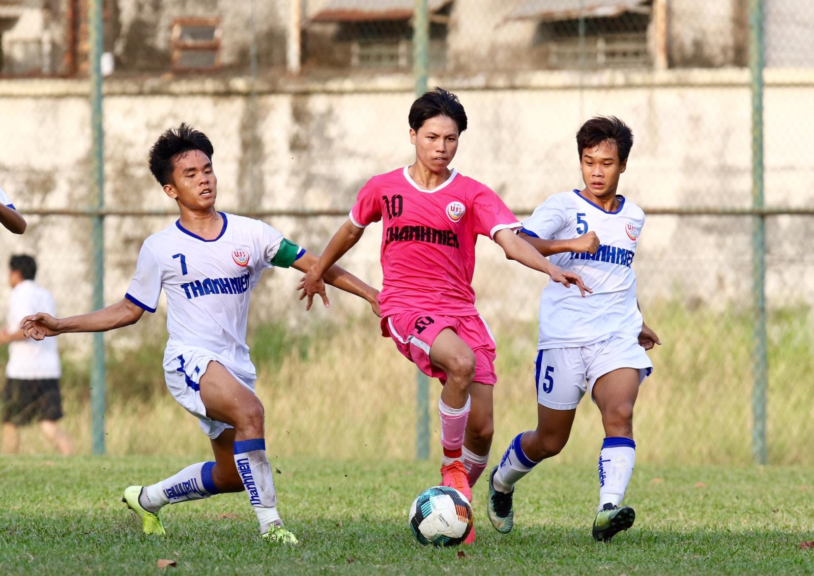 Sài Gòn FC cùng An Giang, Hà Nội FC là 3 đội bảng B vào tứ kết. Ảnh: Khả Hòa