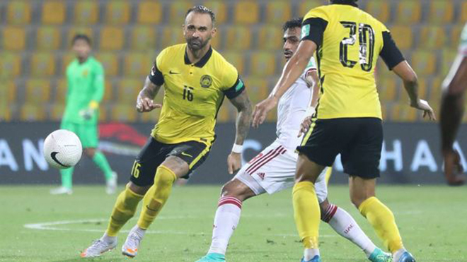 Tiền đạo nhập tịch De Paula sau khi hứng chịu chỉ trích ở trận thua UAE có thể không được đá chính khi gặp Việt Nam hôm 11-6. Ảnh: FIFA