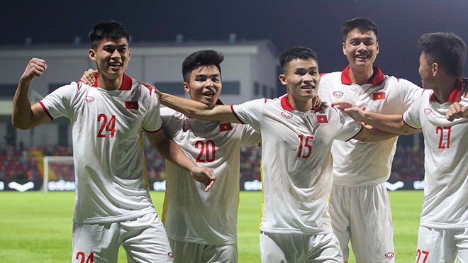 U23 Việt Nam có nhiều lý do để đả bại các đàn em U23 Thái Lan tối 22-2 tới. Ảnh: VFF