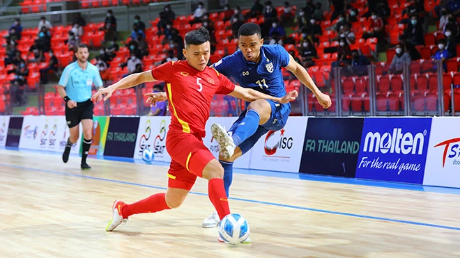 Futsal Việt Nam mang nỗi ám ảnh Thái Lan
