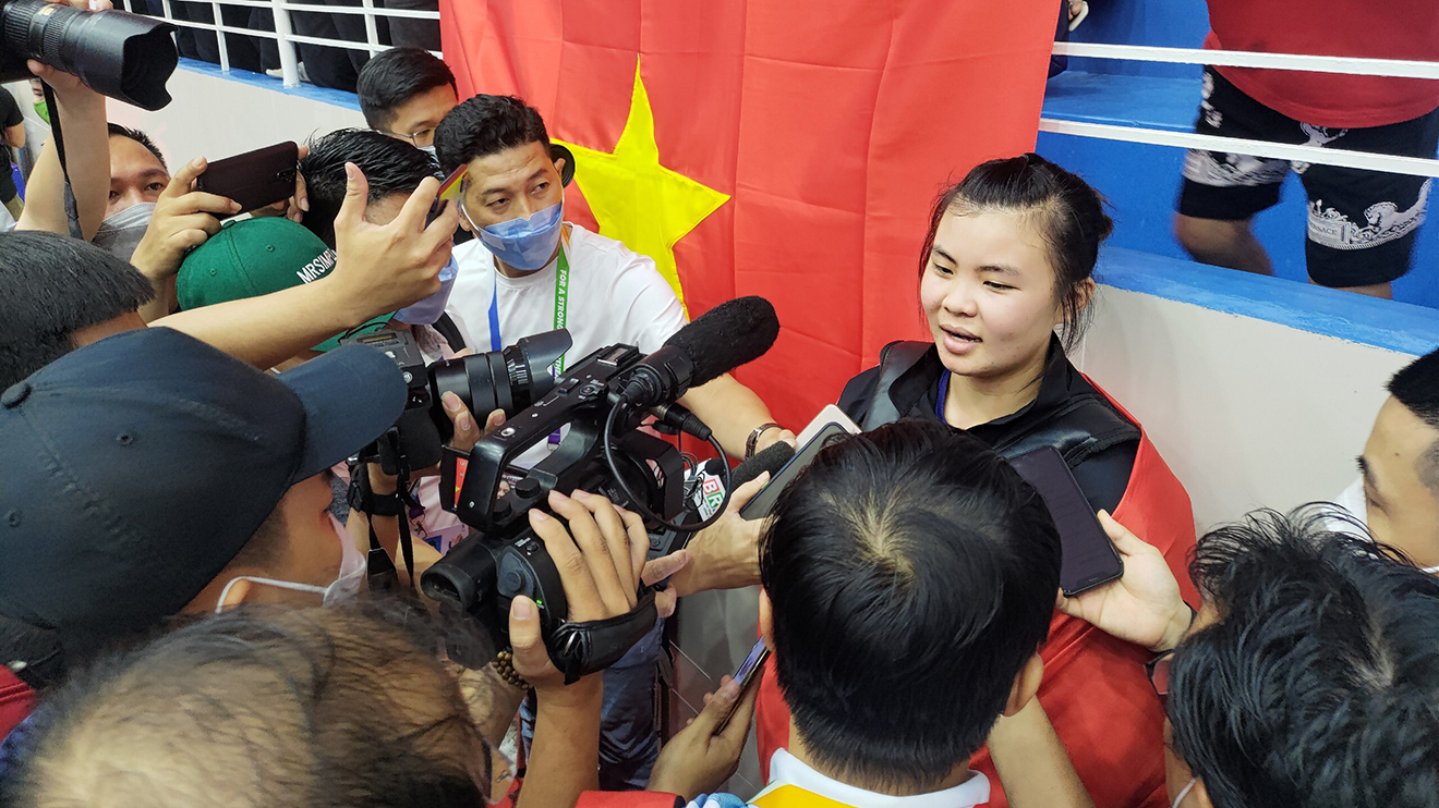 Thu Nghĩa, môn pencak silat, HCV SEA Games, SEA Games 31, thể thao Việt Nam, Quàng Thị Thu Nghĩa, lịch thi đấu SEA Games 31, pencak silat, bảng xếp hạng SEA Games 31