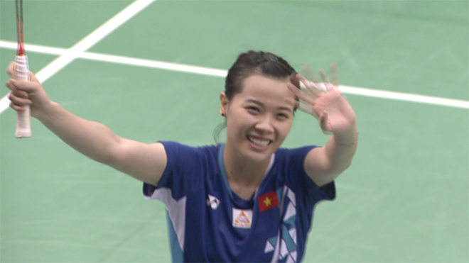 'Hotgirl' Thuỳ Linh làm bùng nổ giải cầu lông Vietnam Open