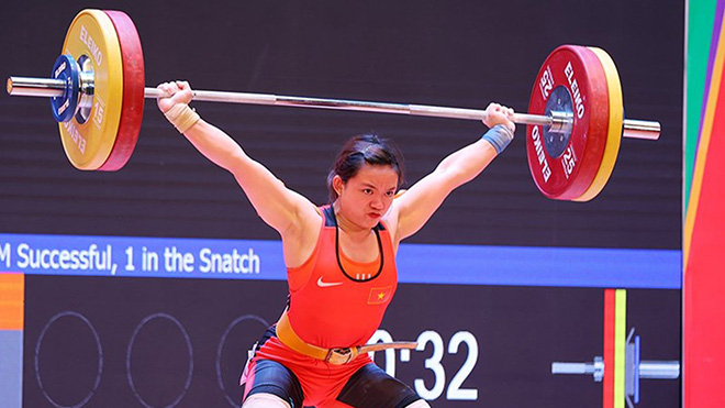 Hồng Thanh từng có thành tích tương đương HCĐ Olympic ở SEA Games 31 tại Việt Nam tháng 5 vừa qua. Ảnh: Hoà Nguyễn