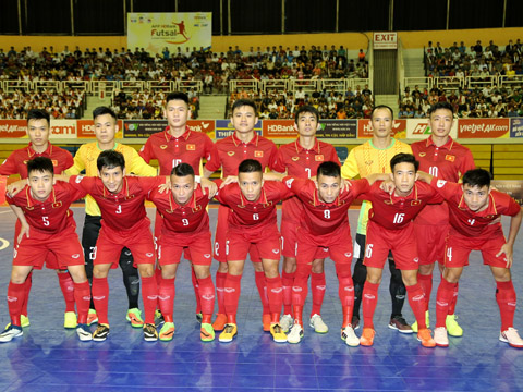 Đội tuyển futsal Việt Nam hướng tới VCK futsal châu Á không có quá nhiều sự thay đổi so với kỳ tập trung AFF Cup gần nhất. Ảnh: HK