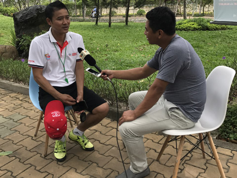 HLV Hồng Sơn tin tưởng vào thế hệ Công Phượng, Xuân Trường sẽ làm nên chuyện tại SEA Games 29. Ảnh: Quang Liêm