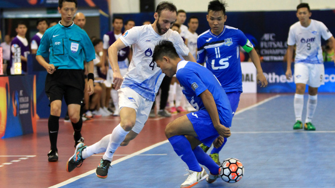  Futsal Việt Nam vẫn bị khuất phục bởi người Thái