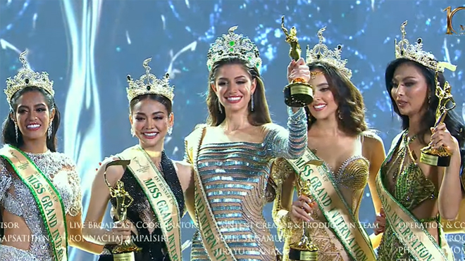 Toàn cảnh Chung kết Miss Grand International 2022: Đoàn Thiên Ân dừng chân đáng tiếc, vương miện chính thức thuộc về người đẹp Brazil