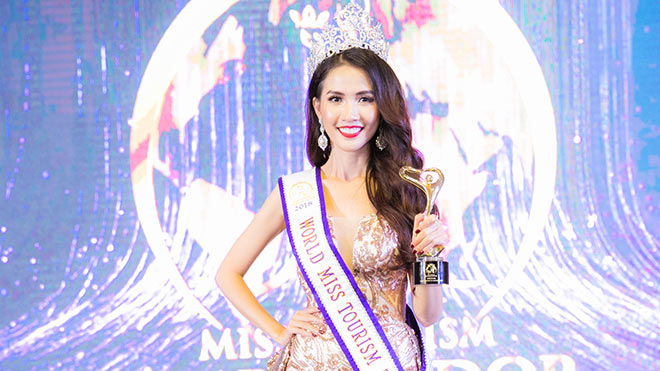 VIDEO: Phan Thị Mơ trả lời ứng xử tại Chung kết Hoa hậu Đại sứ Du lịch thế giới 2018