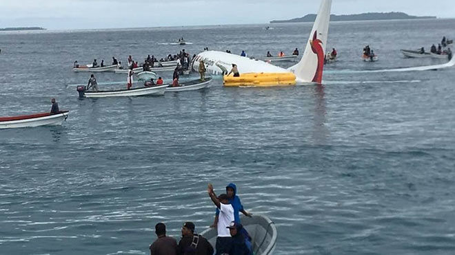 Bảo hộ công dân Việt Nam trong vụ máy bay trượt khỏi đường băng ở Micronesia
