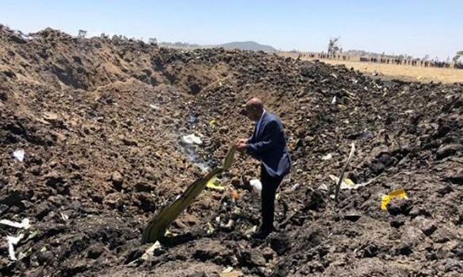 CẬP NHẬT Vụ rơi máy bay Ethiopia: Lo ngại độ an toàn của máy bay chủ chốt của Boeing