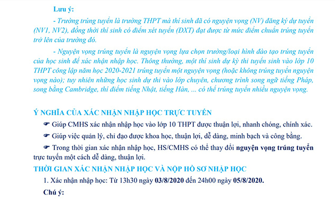 Xác nhận nhập học vào 10, xác nhận nhập học lớp 10 trực tuyến, xác nhận nhập học, Xác nhận nhập học lớp 10, Xác nhận nhập học lớp 10 Hà Nội, xác nhận nhập học trực tuyến