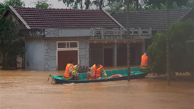 Lũ vượt lịch sử, kích hoạt cảnh báo cấp độ rủi ro thiên tai do lũ, ngập lụt, lũ quét, sạt lở đất cấp 4