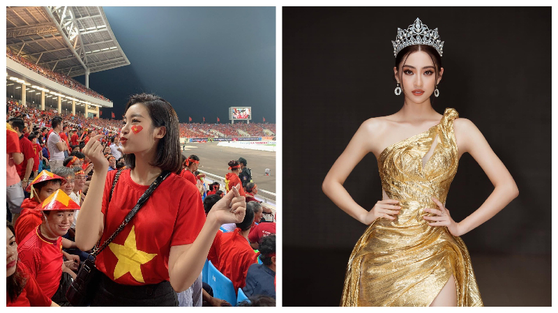 Cặp Hoa hậu 'song Linh' hào hứng với Euro 2020 