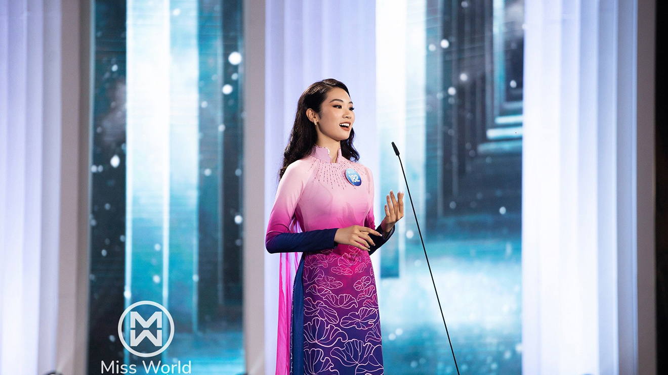 Nguyễn Thùy Linh - ứng viên sáng giá tại Hoa hậu Thế giới Việt Nam 2022