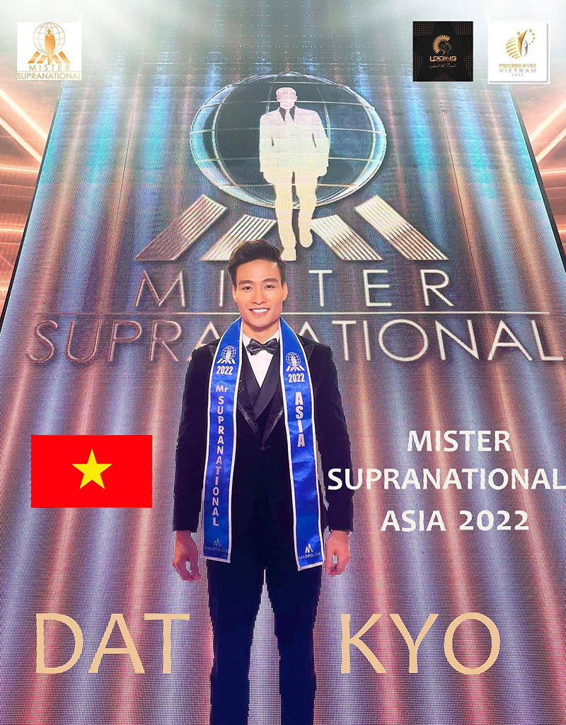 Đạt Kyo, Đạt Kyo giành giải Nam vương Siêu quốc gia châu Á 2022, Đạt Kyo là ai, Mister Supranational Asia, Nam vương Siêu quốc gia 2022, Quán quân Vietnam Fitness Model