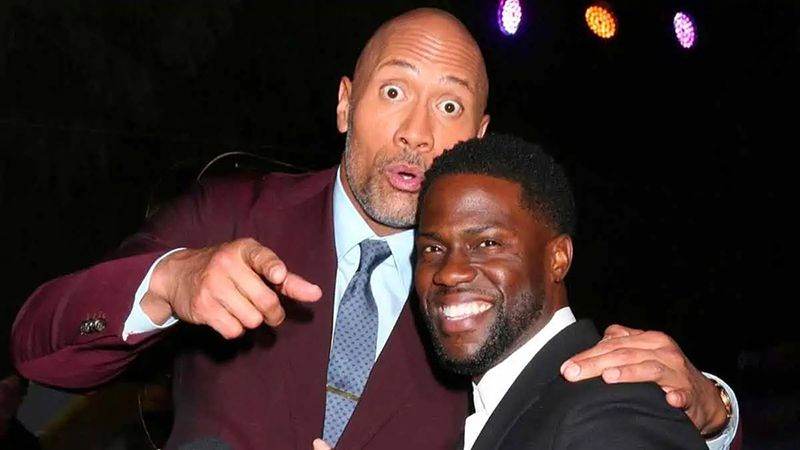 The Rock and Kevin Hart, Hollywood Comedy Duo, DC League of Super Pets, DC Super Beast Alliance, DC animated blockbuster, animated film, The Rock, Kevin Hart