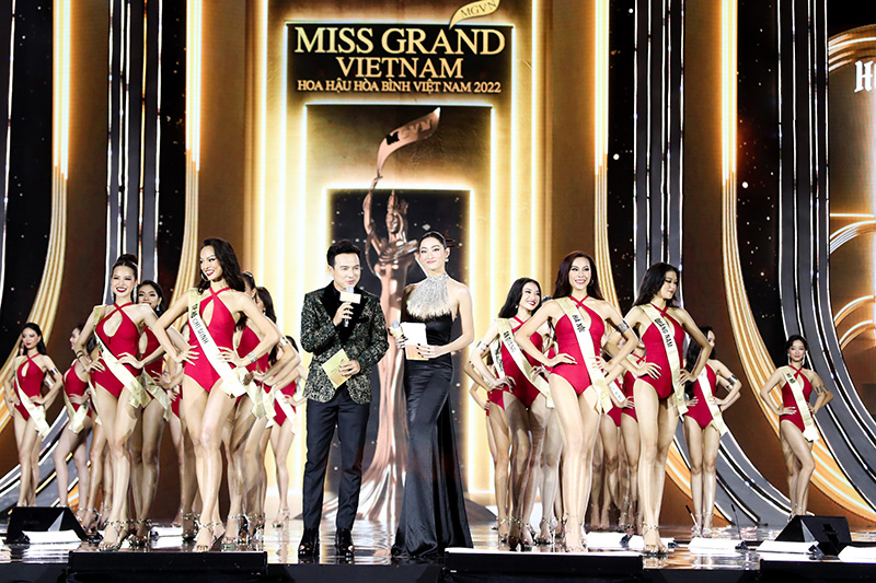 Miss Grand Vietnam 2022, Chung khảo Miss Grand Vietnam 2022, Miss Grand bikini, Miss Grand Vietnam trình diễn bikini, Hoa hậu Hòa bình Việt Nam 2022, Trọng Hiếu