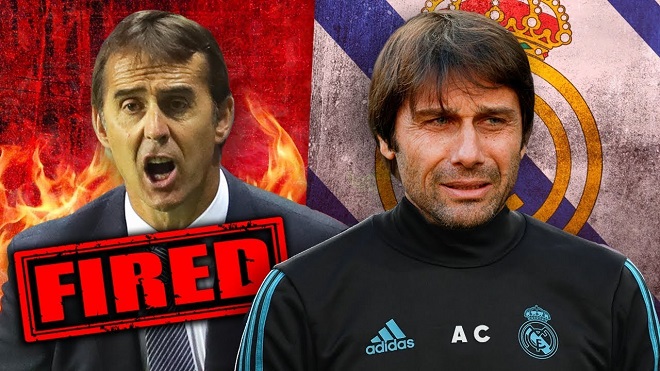 TRỰC TIẾP: Real Madrid sa thải HLV vào hôm nay, sẽ bổ nhiệm Conte