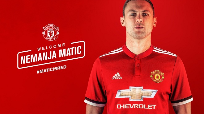 Nemanja Matic cực kỳ háo hức và vui sướng khi chính thức gia nhập Man United