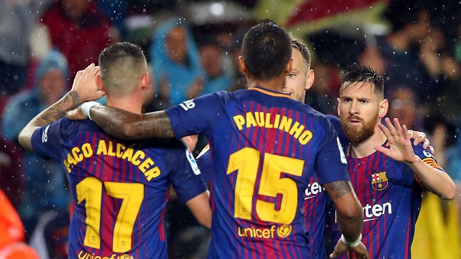 Video clip highlights bàn thắng trận Leganes 0-3 Barcelona