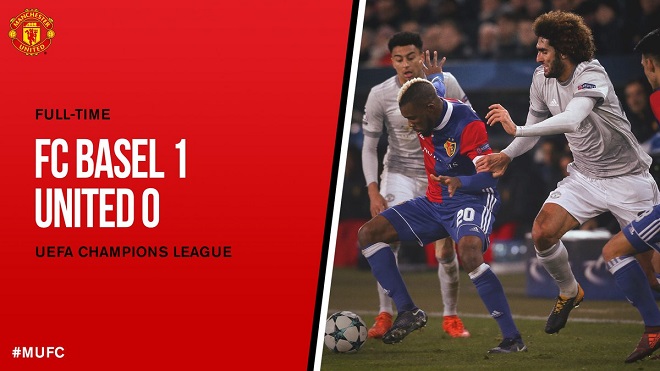 Video clip highlights bàn thắng trận Basel 1-0 Manchester United