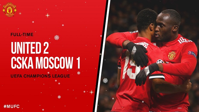 Video clip highlights bàn thắng M.U 2-1 CSKA Moskva
