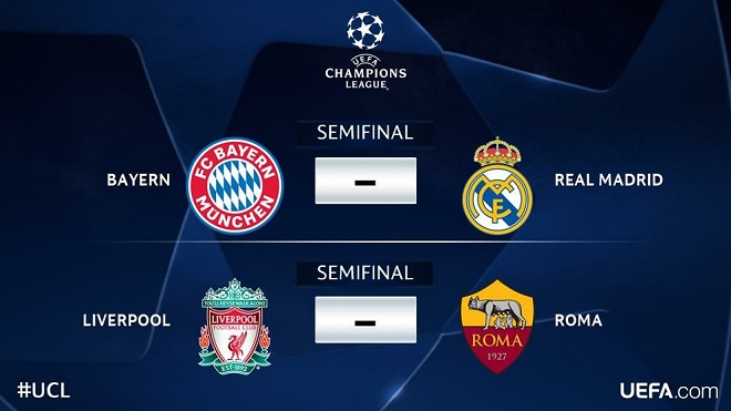 CẬP NHẬT tối 13/4: Real gặp Bayern. Liverpool đối đầu Roma. Dele Alli tuyên chiến với Man City