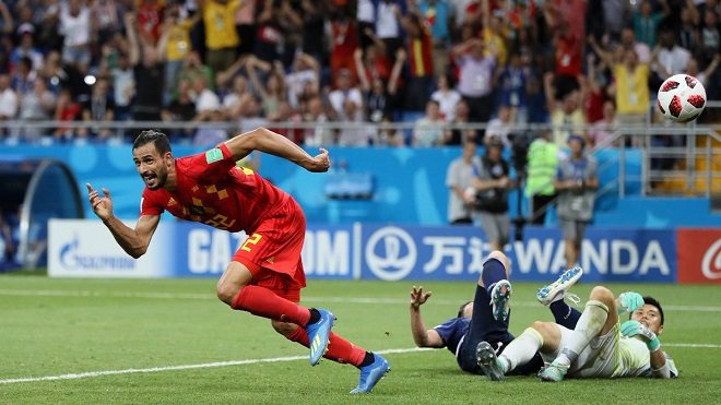 CẬN CẢNH: Bỉ phản công thần tốc trong 9,94 giây, cuốn phăng Nhật Bản khỏi World Cup