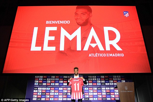 Thomas Lemar gia nhập Atletico Madrid, Thomas Lemar, Arsenal, Atletico Madrid, Liverpool, chuyển nhượng, Thomas Lemar từ chối Arsenal.