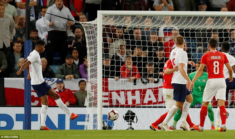 Anh 1-0 Thụy Sĩ: Ghi bàn liên tục, Marcus Rashford thành người hùng ở 'Tam sư'