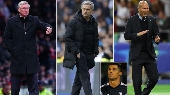 Ronaldo nhận xét và so sánh về Sir Alex, Mourinho, Zidane như thế nào?