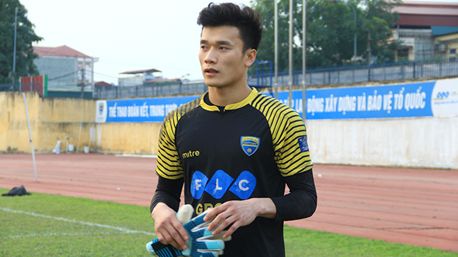 Bùi Tiến Dũng,Thủ môn Bùi Tiến Dũng,chuyển nhượng,Thanh Hóa,Hà Nội FC,V.League,U23 Việt Nam,đội tuyển Việt Nam,Asian Cup, U22 Đông Nam Á 2019, M.U, De Gea