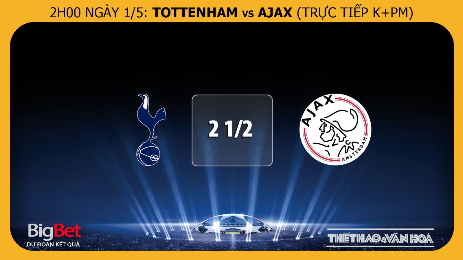 soi kèo Tottenham vs Ajax, ajax, tottenham, trực tiếp tottenham vs ajax, tottenham vs ajax, bán kết cúp C1, trực tiếp bóng đá C1