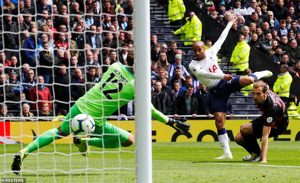 Tottenham, Huddersfield, Lucas Moura, hat-trick, trực tiếp bóng đá, trực tiếp Ngoại hạng anh, Tottenham vs Huddersfield 