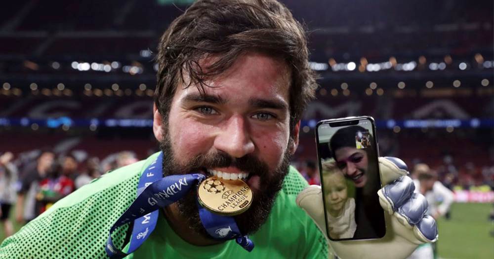 Alisson, vợ, Champions League, liveprool, tottenham, liverpool vô địch Champions League, trực tiếp bóng đá