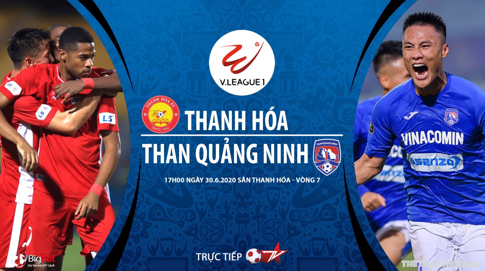 Nhận định bóng đá bóng đá Thanh Hóa vs Than Quảng Ninh. Trực tiếp bóng đá Việt Nam.