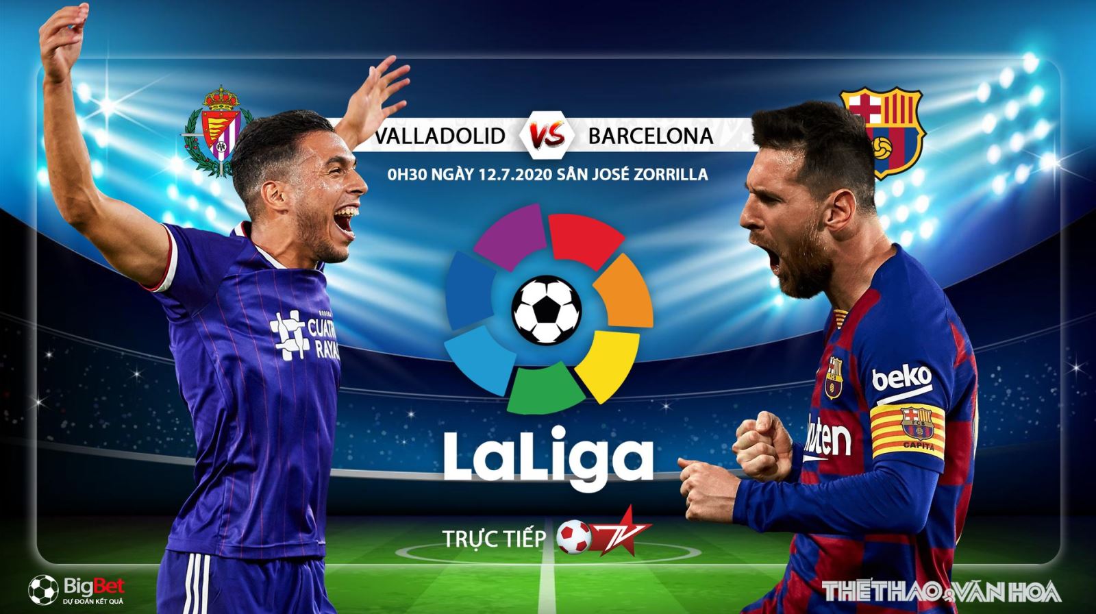 Nhận định bóng đá bóng đá Valladolid vs Barcelona. Trực tiếp bóng đá vòng 36 La Liga. BĐTV 