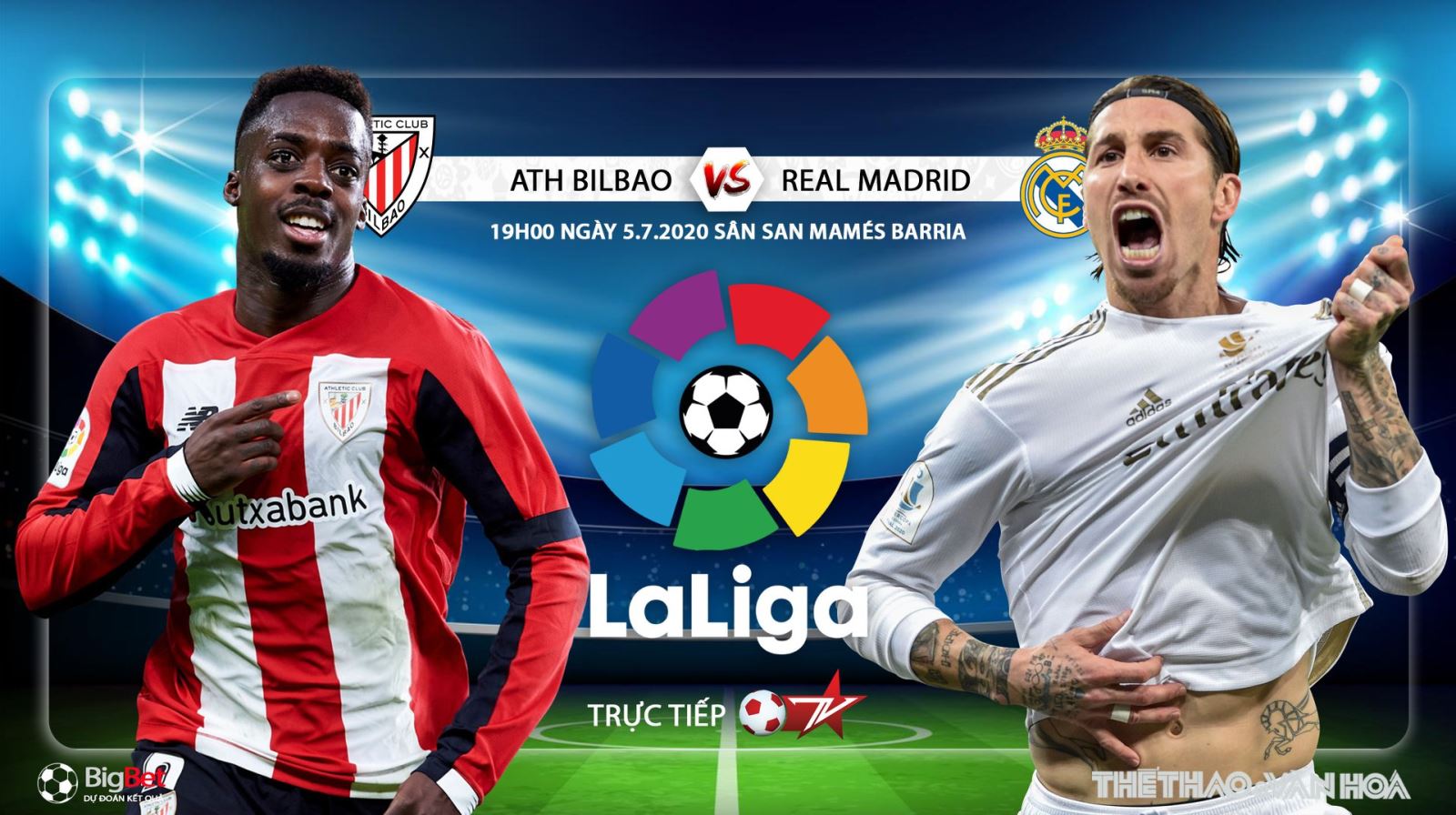 Nhận định bóng đá bóng đá Bilbao vs Real Madrid. Trực tiếp bóng đá Vòng 34 La Liga. BĐTV