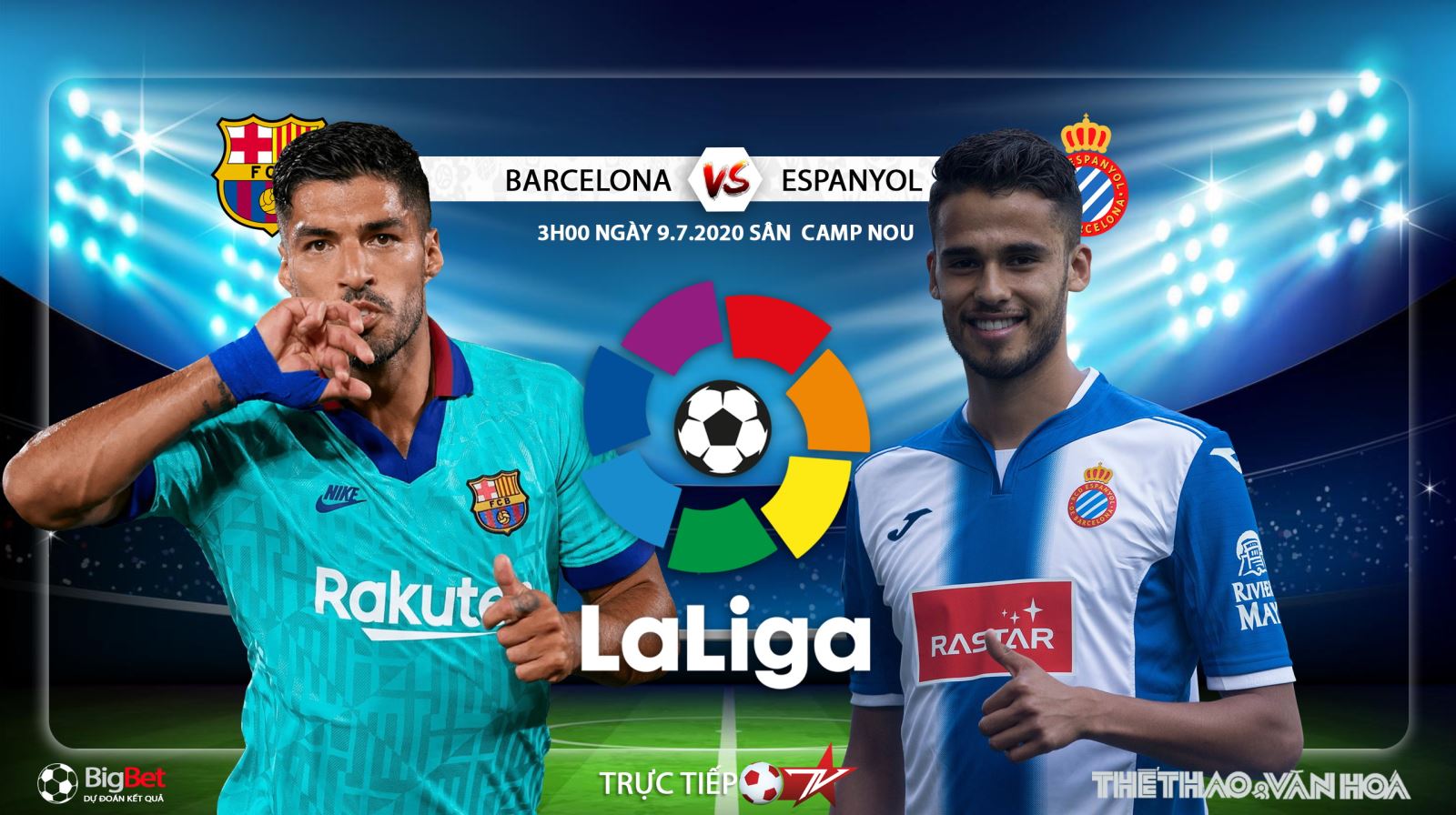 Nhận định bóng đá Barcelona vs Espanyol. Vòng 35 La Liga. Trực tiếp BĐTV 