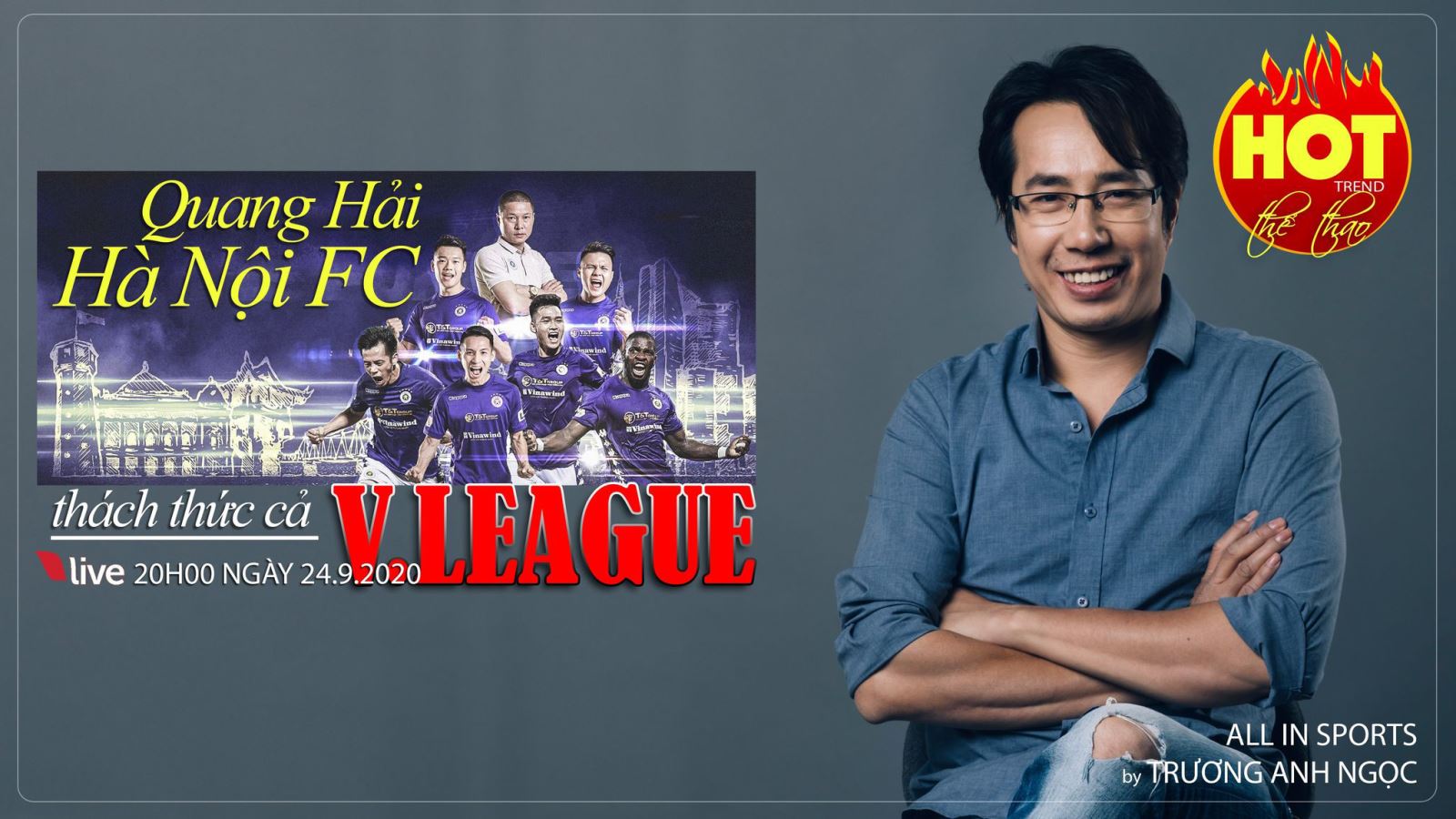 Quang Hải và Hà Nội FC thách thức cả V-League 2020