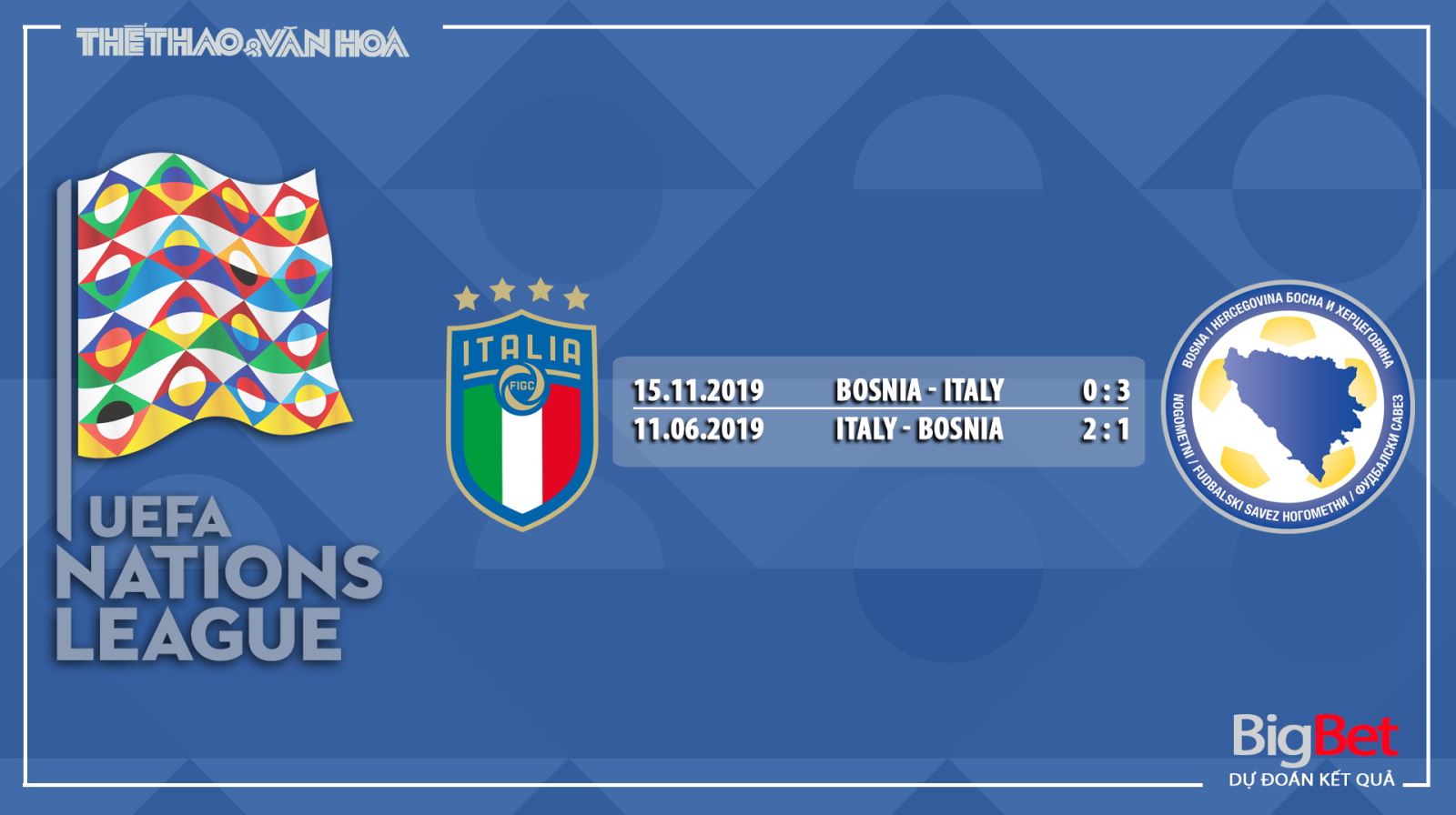 Italy vs Bosnia, nhận định bóng đá, Italy, Bosnia, trực tiếp Italy vs Bosnia, nhận định Italy vs Bosnia, BĐTV, UEFA Nations League, nhận định, dự đoán, kèo bóng đá