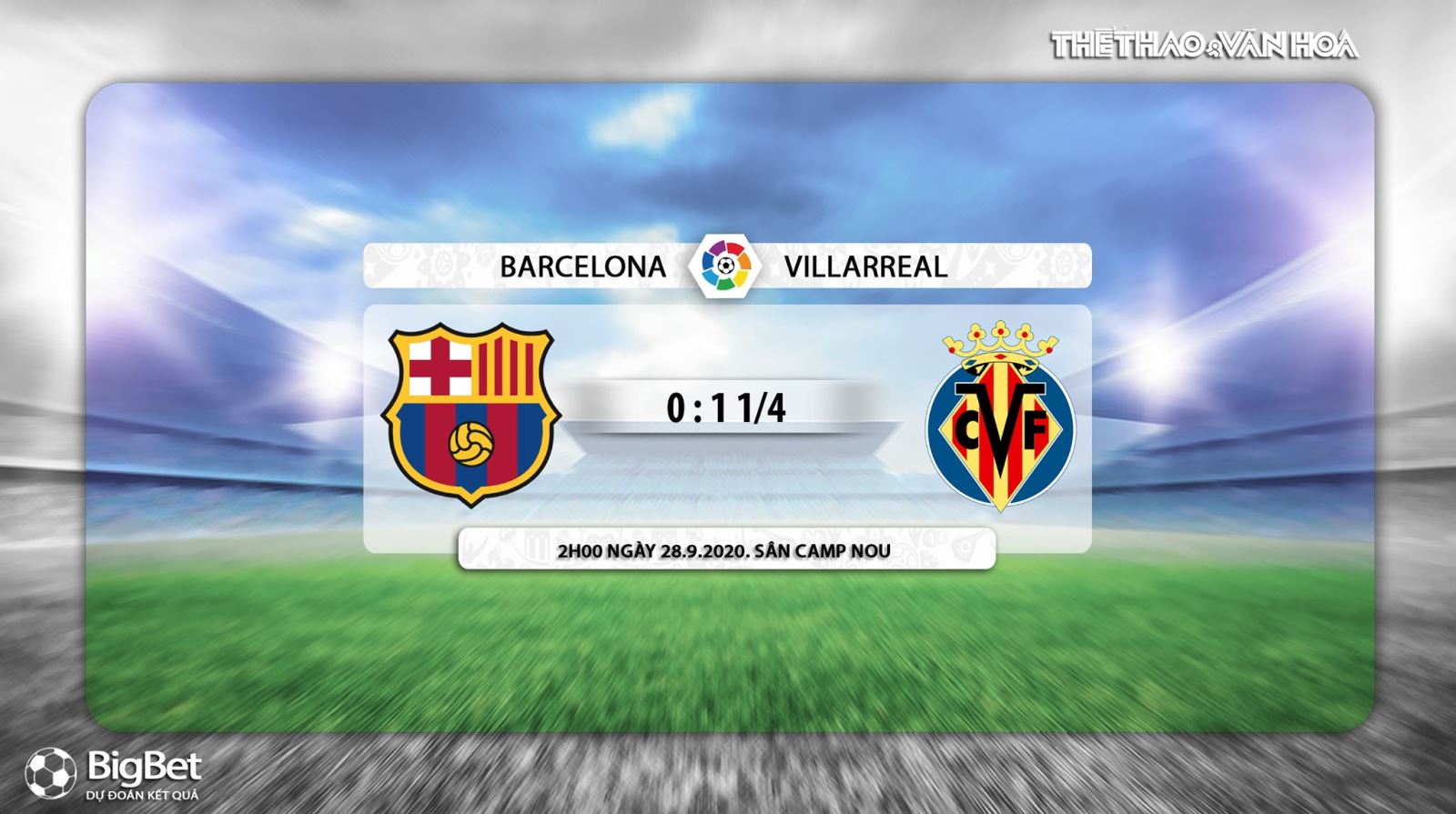 Barcelona vs Villarreal, Barcelona, Villarreal, so kèo Barcelona vs Villarreal, dự đoán Barcelona vs Villarreal, nhận định Barcelona vs Villarreal