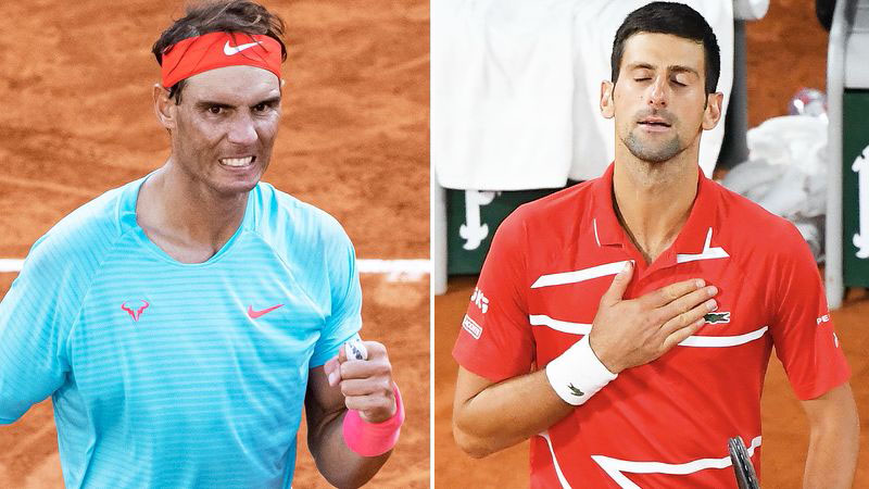 Nadal gặp Djokovic ở Chung kết Pháp mở rộng 2020