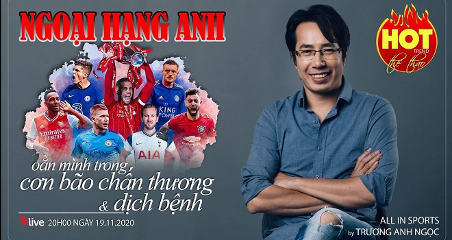 BLV Anh Ngọc, Anh Ngọc, bóng đá, bong da, lịch thi đấu, trực tiếp bóng đá, Premier League, bóng đá Anh