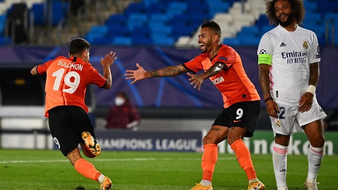 Shakhtar Donetsk 2-0 Real Madrid: Phòng ngự như mơ ngủ, Real đối mặt nguy cơ bị loại sớm