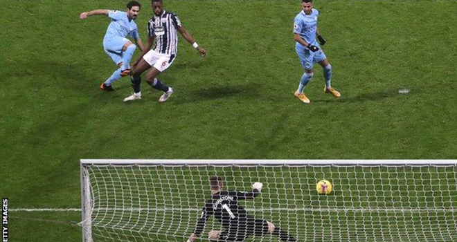 Video West Brom vs Man City, Video clip bàn thắng trận West Brom vs Man City, De bruyne, Guendogan, pep guardiola